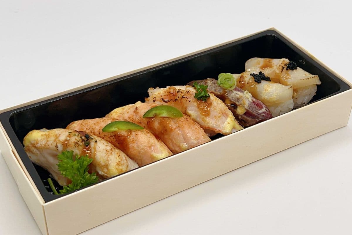 Torched Sushi Box