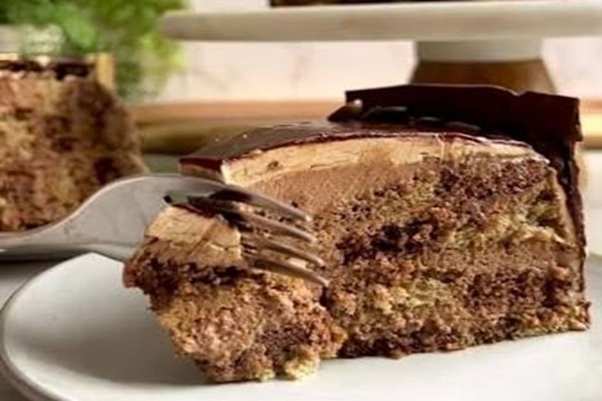 Mocha Mousse Cake
