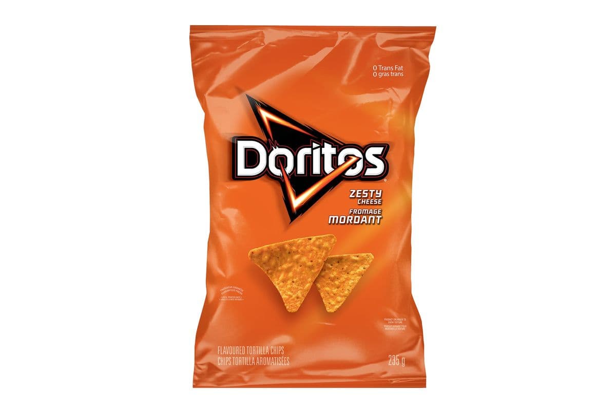 Doritos Fromage mordant (235g) 77392 / Doritos Zesty Cheese (235g) 77392