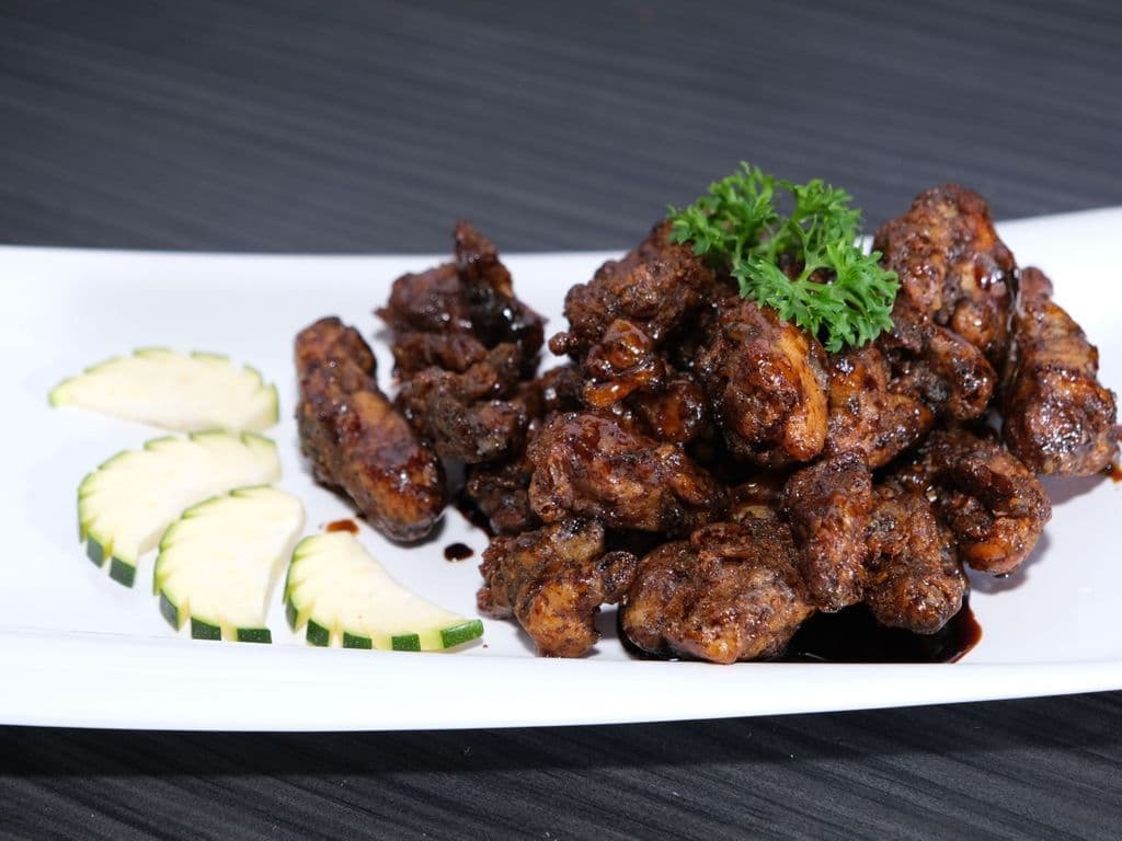Honey Garlic Crispy Chicken (蒜香蜜汁鸡)