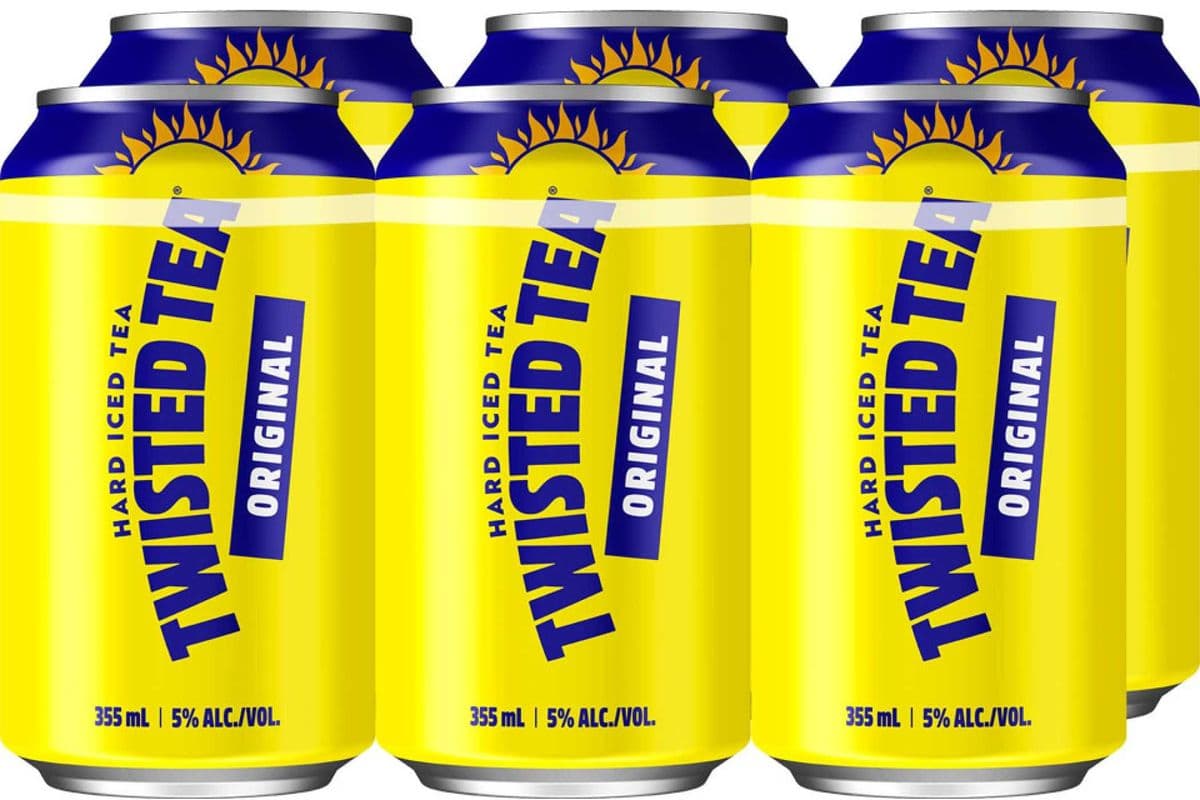 Twisted Tea Iced Tea (6 Cans) (6 x 355 mL)