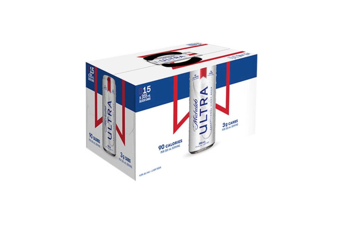 Michelob Ultra (15 x 355 ml Cans)