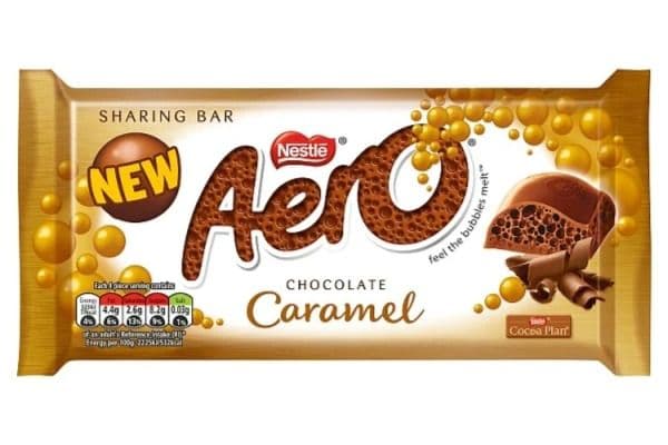 Nestle Aero Caramel Gold (90g)