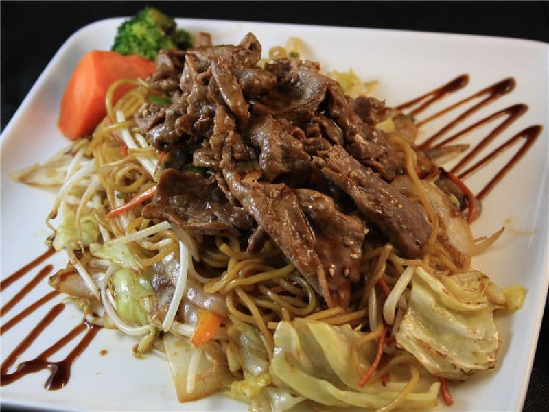 Beef Yaki Soba