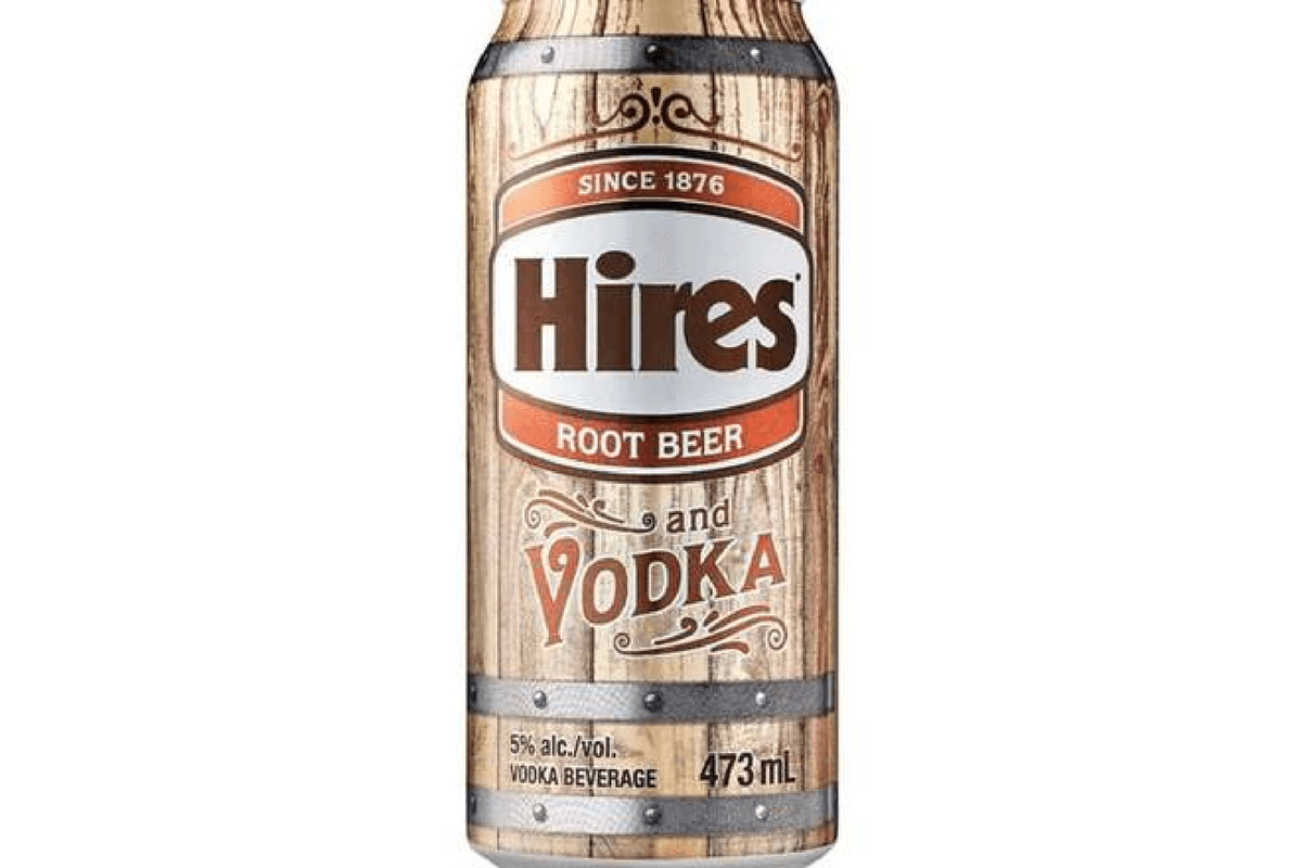 Hires Root Beer & Vodka (1 x 458 ml)