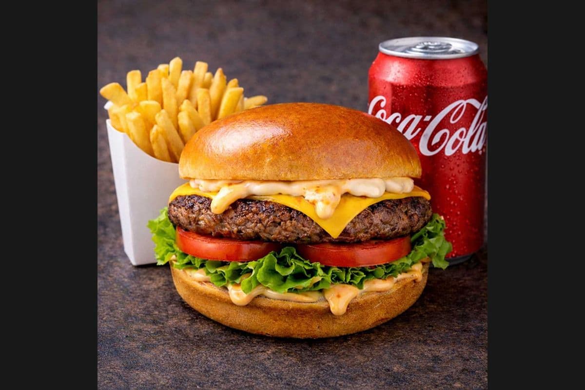 Loaded Beef Burger Meal (Single)
