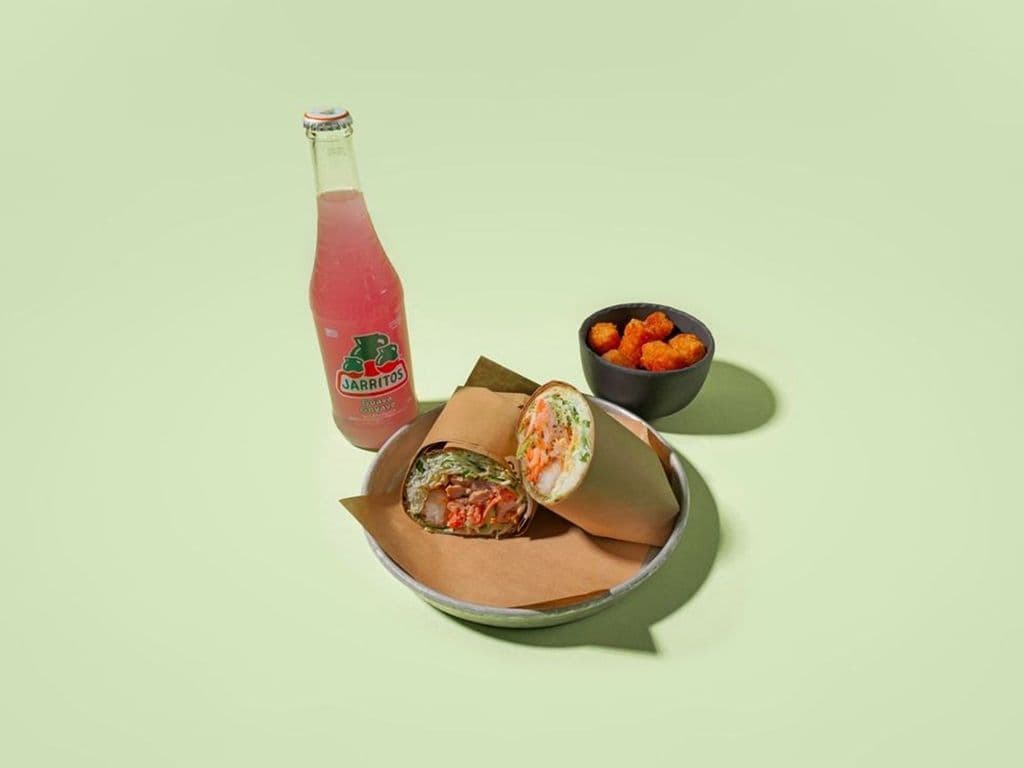 Grilled Chicken Burrito Combo
