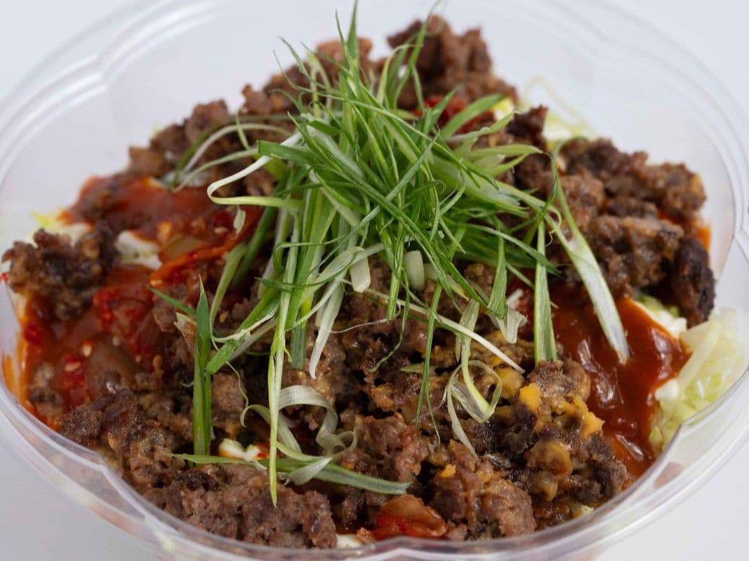 Korean Beef and cheese SALAD
