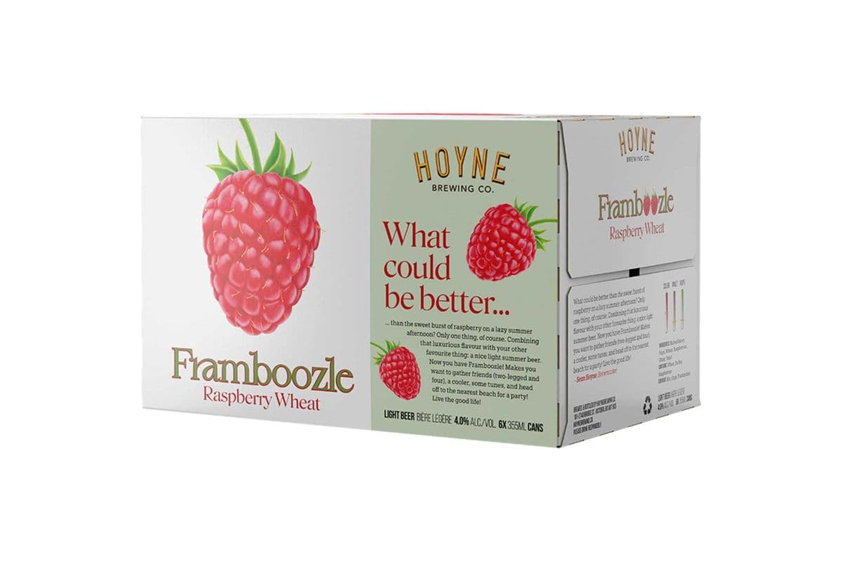 Hoyne Framboozle Raspberry Wheat Ale (6 x 355ml can)