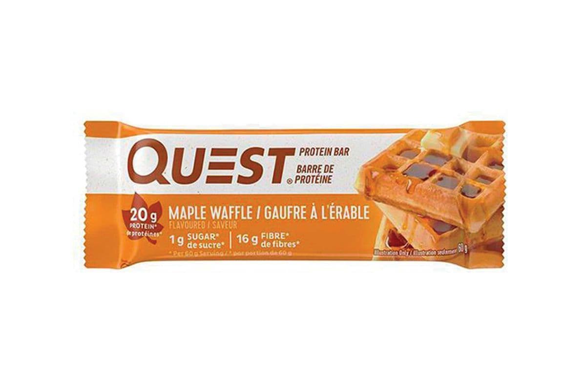 Quest- Barre Protein- Gaufre a l'Erable (60 g)
