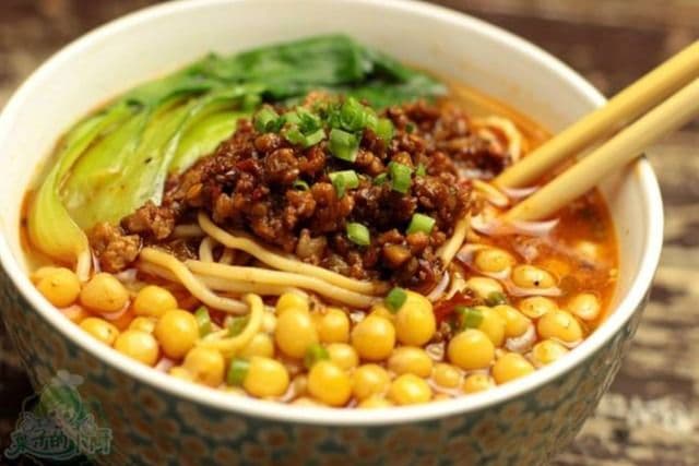 Noodles with Peas