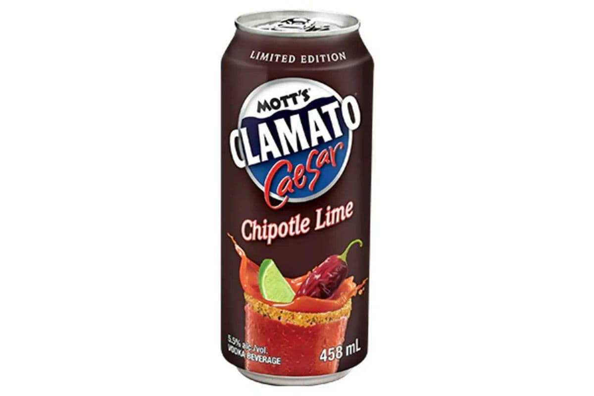 Mott's Clamato Chipotle Lime (1 x 458 ml Can)