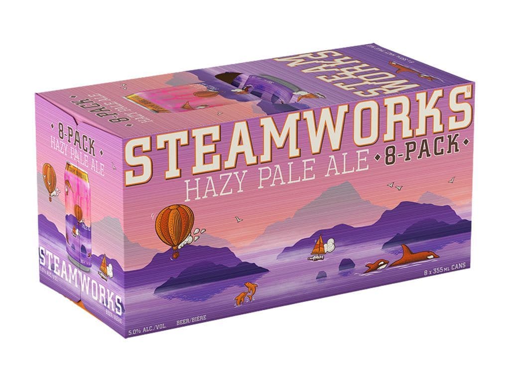 Steamworks - Hazy Pale Ale (8x355ml)