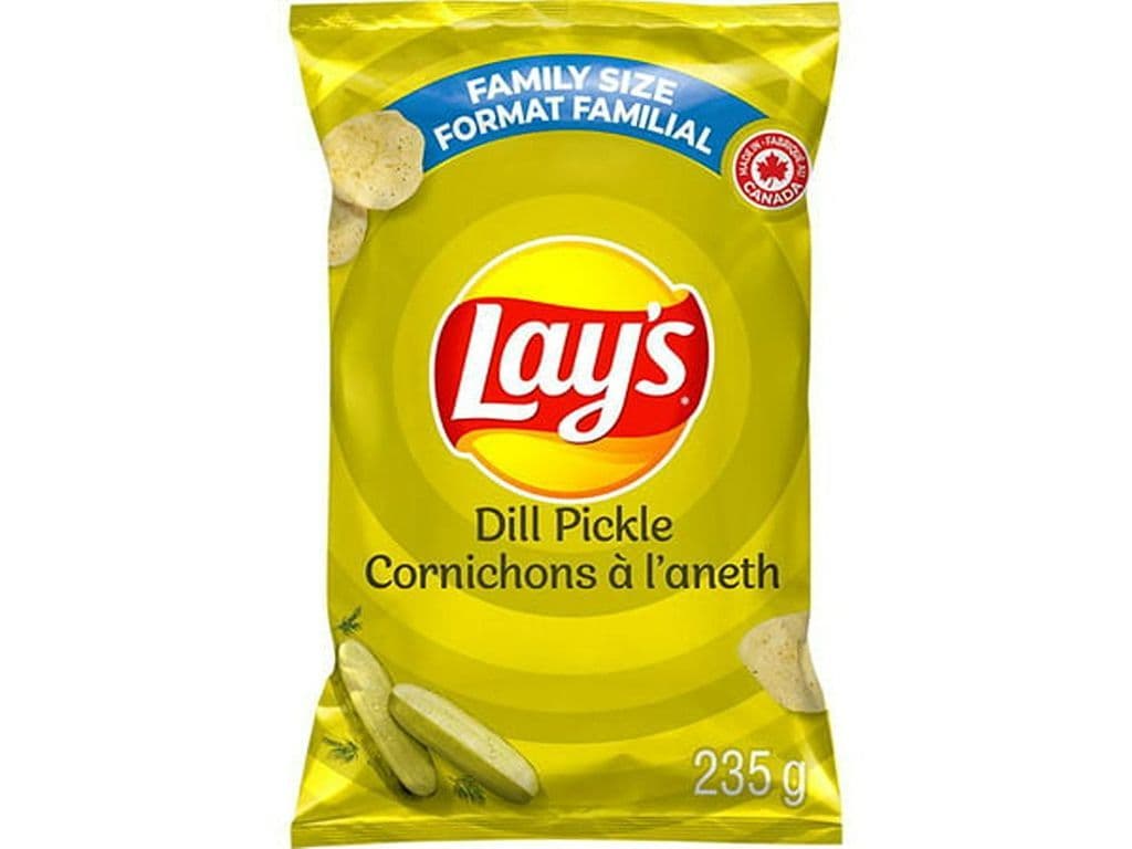 Lays Dill Pickle Potato Chips 220g