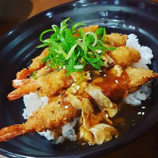 EBI Katsudon -Tempura Shrimp Rice bowl炸虾盖饭 / EBI Katsudon -Tempura Shrimp Rice bowl炸虾盖饭
