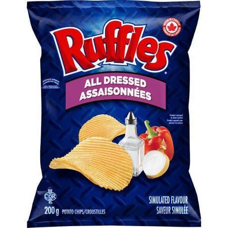 Ruffles All Dressed Chips Bag (200 g)