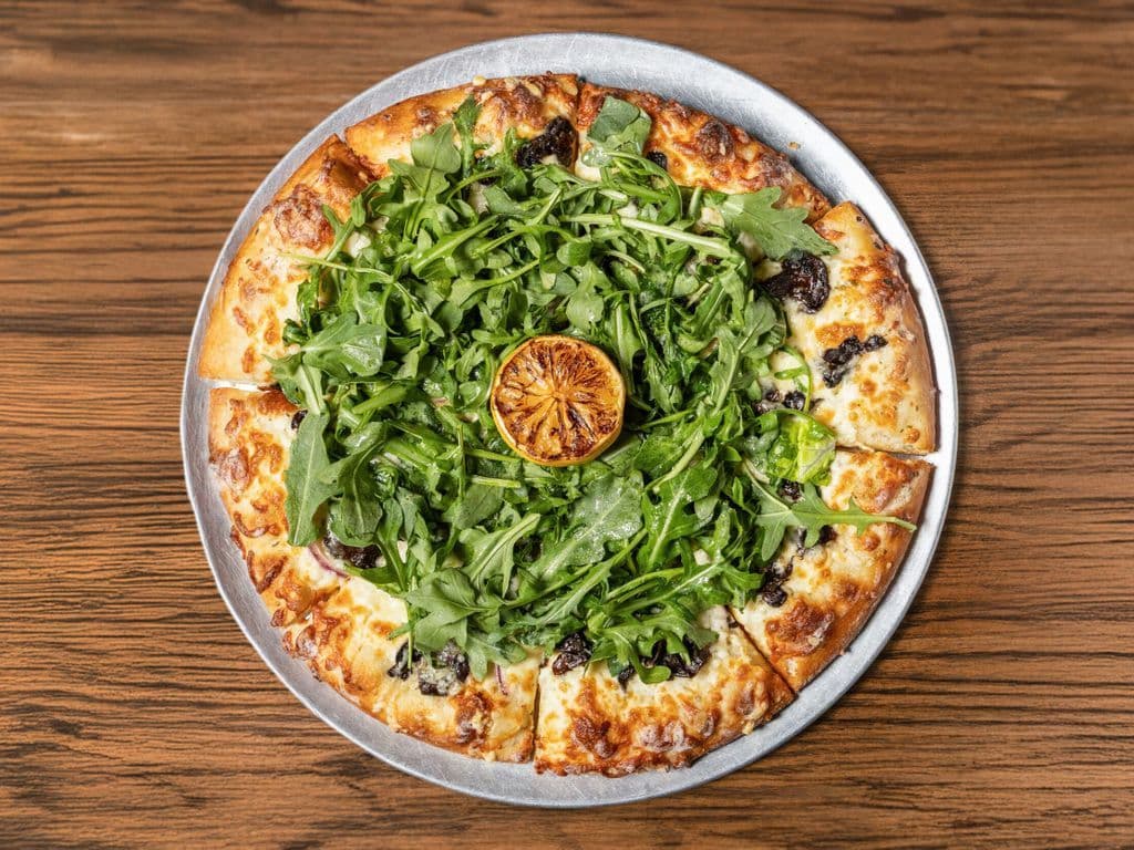 12" Garlic Mushroom Pizza