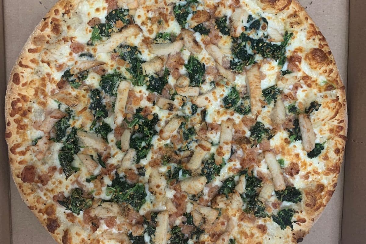 Chicken Caesar Pizza