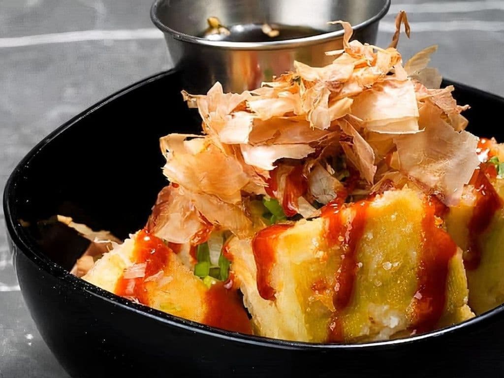 Spicy Agedashi Tofu