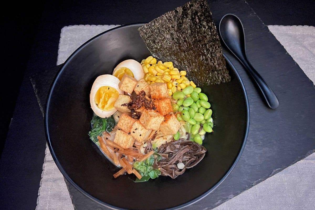 Fire Veggie Ramen