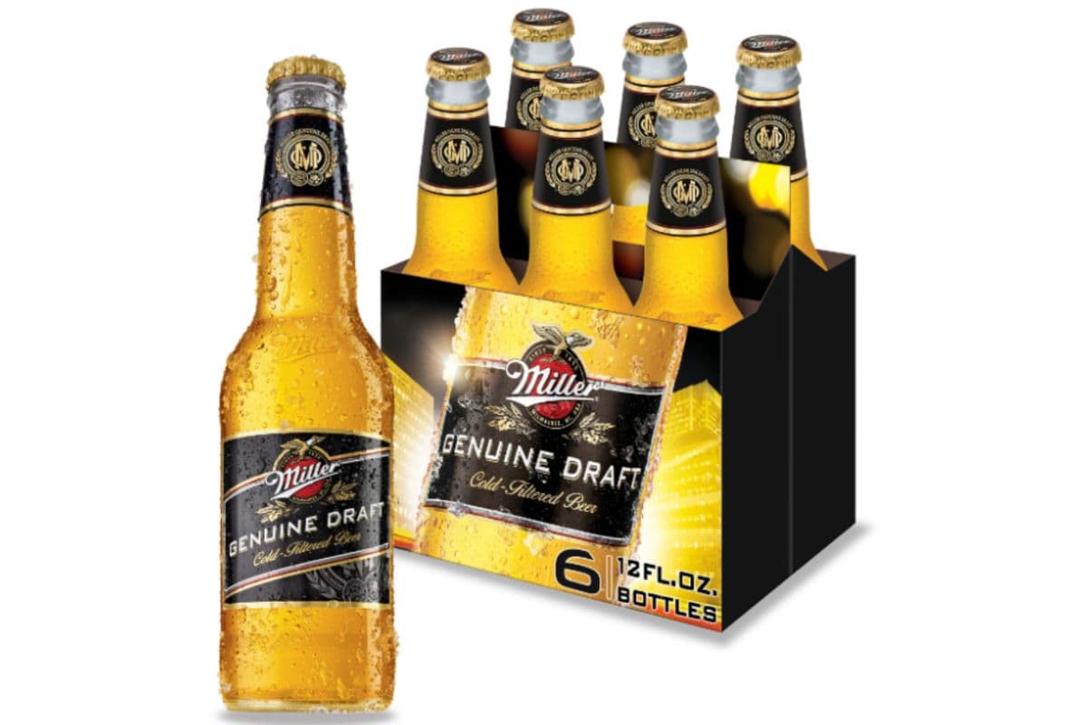 Miller Genuine Draft (6 Bottles)