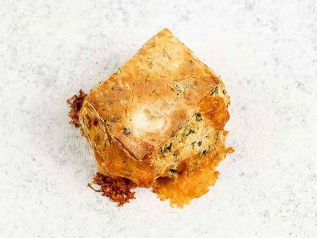 KALE, CHEDDAR + SWEET POTATO SCONE