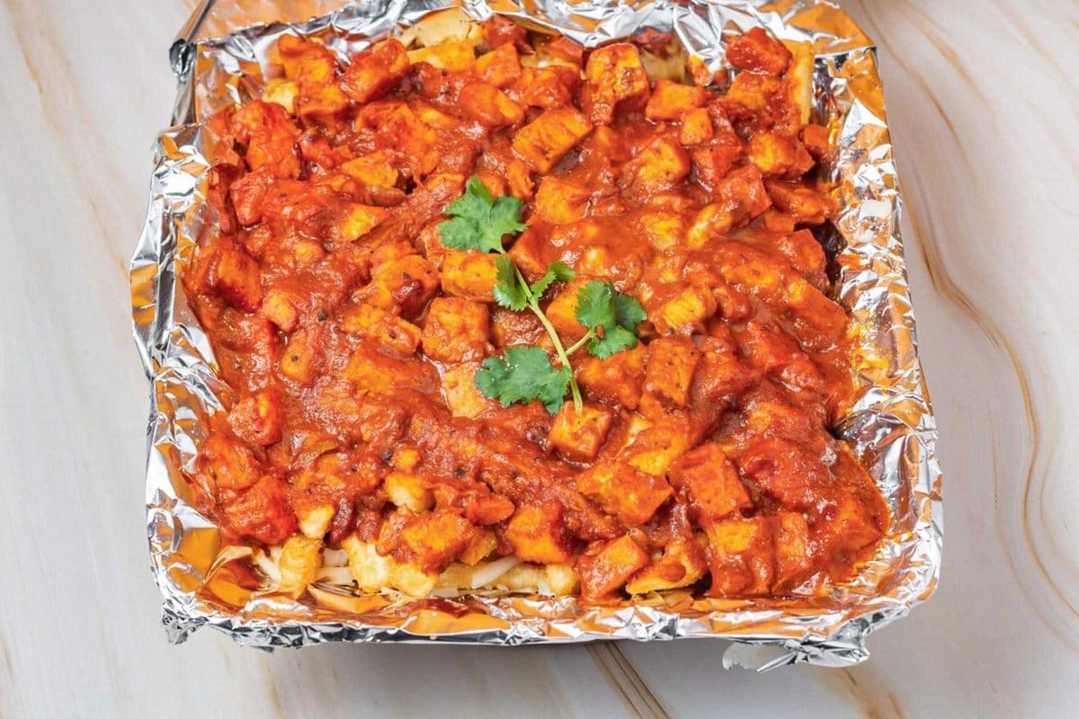 Butter Chicken Poutine