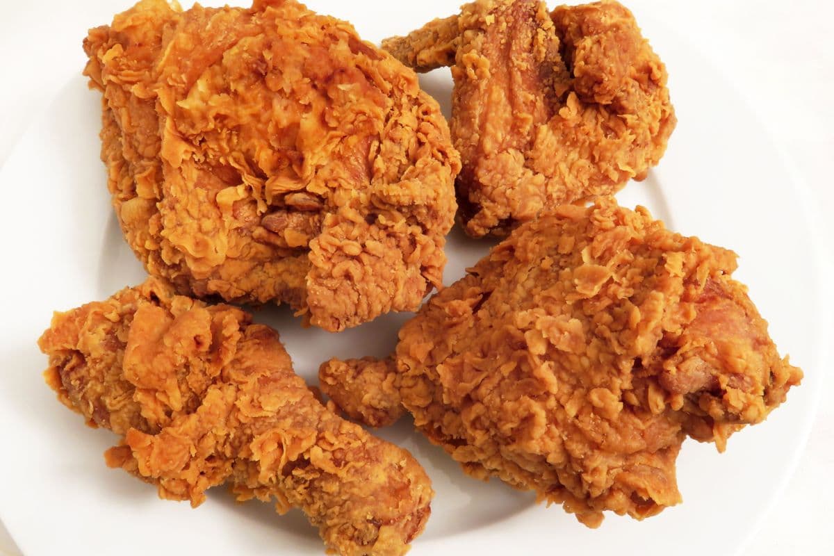 Broasted Chicken (4 pcs) Dinner
