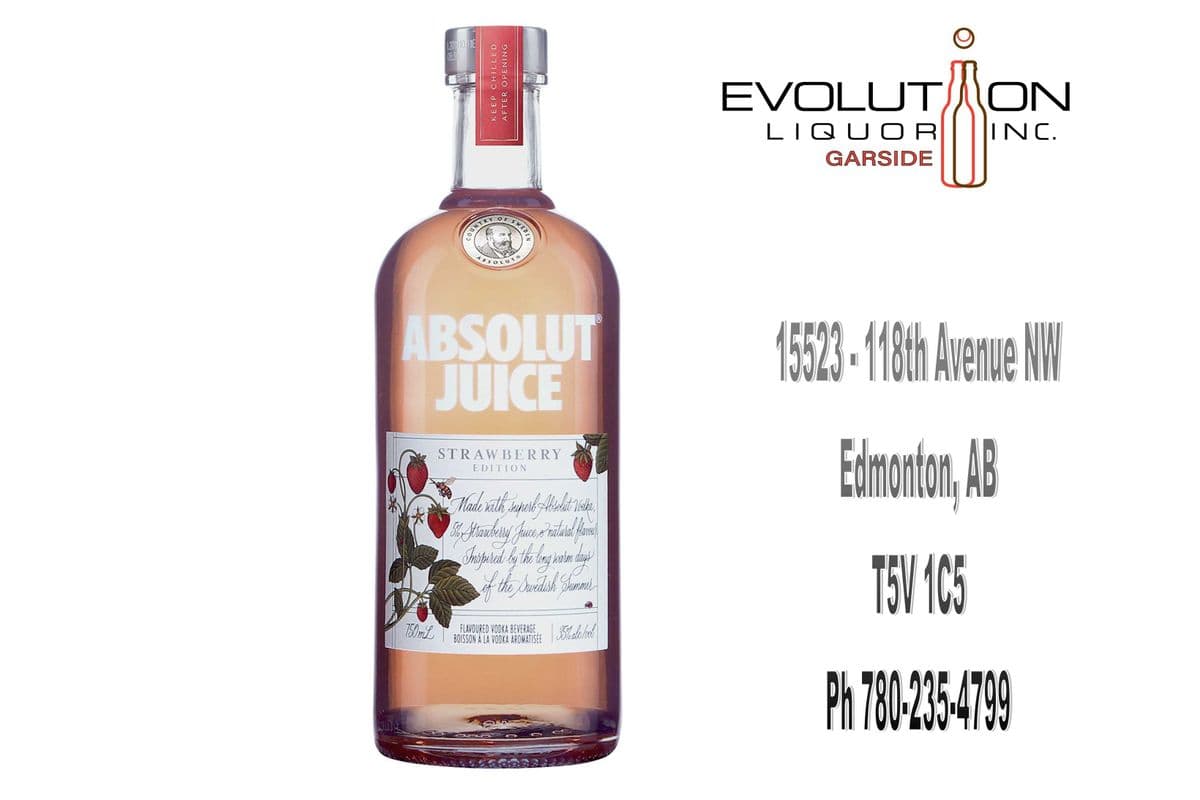 Absolut Vodka Juice Apple Edition 0750G (1 x 750ml Glass Bottle)