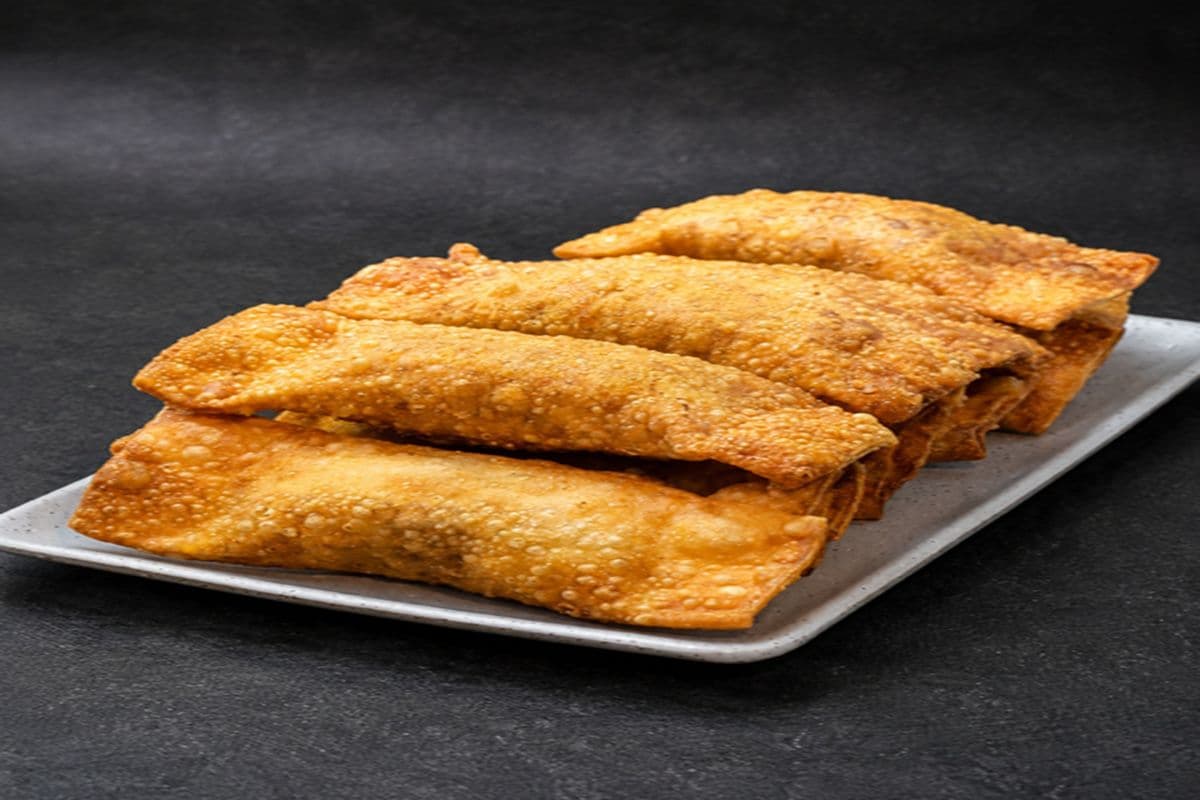 7. Egg Roll with Plum Sauce