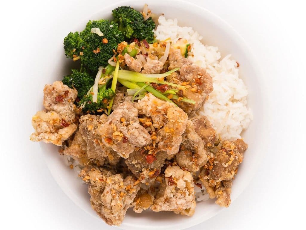 Taiwanese Deep-Fried Chicken Bowl
