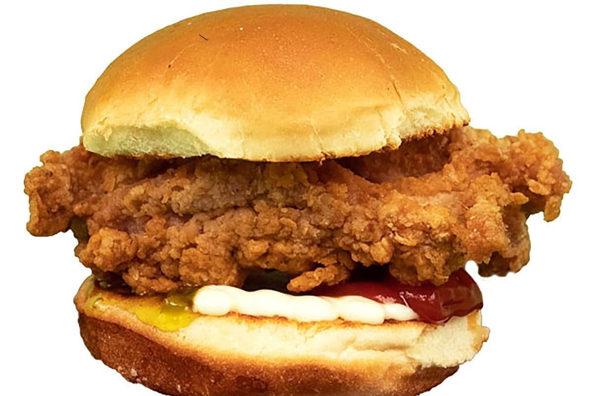 202. Ginger Garlic Chicken Burger