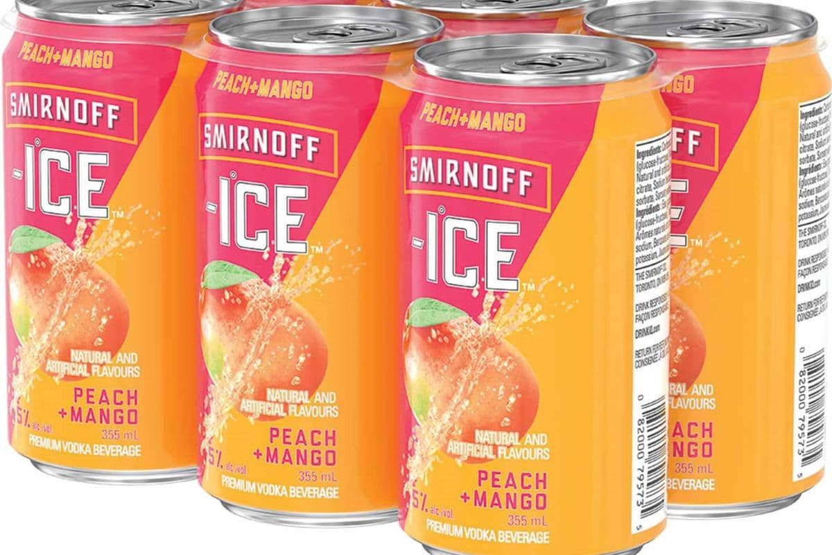 Smirnoff Ice Peach and Mango (6 x 355 ml)