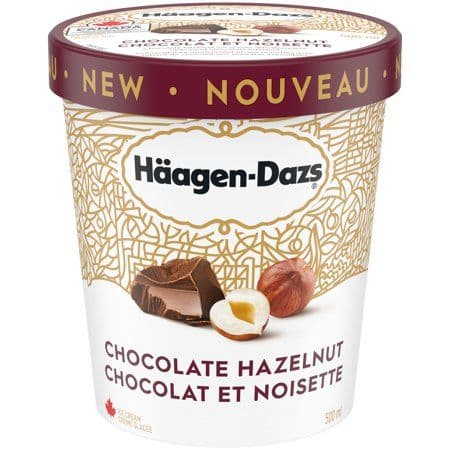 Haagen-Dazs Chocolate Hazelnut 450ml (500ml)