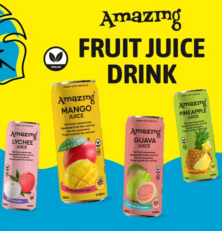 "Amazing" Fruit Juice (Real Fruit)