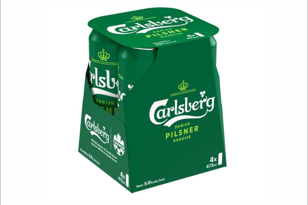 Carlsberg Pilsner (4-Can) (1 x 473ml)