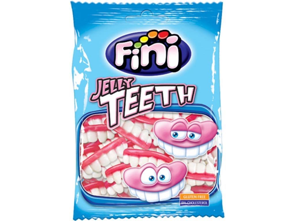 Fini Jelly Teeth Spanish Gummies 90g Candies