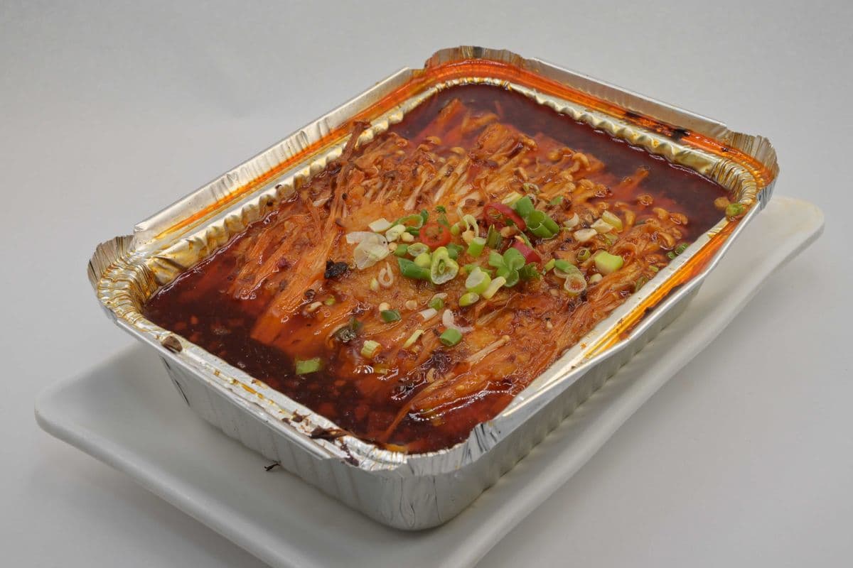Tin Foil BBQ Enoki 锡纸金针菇
