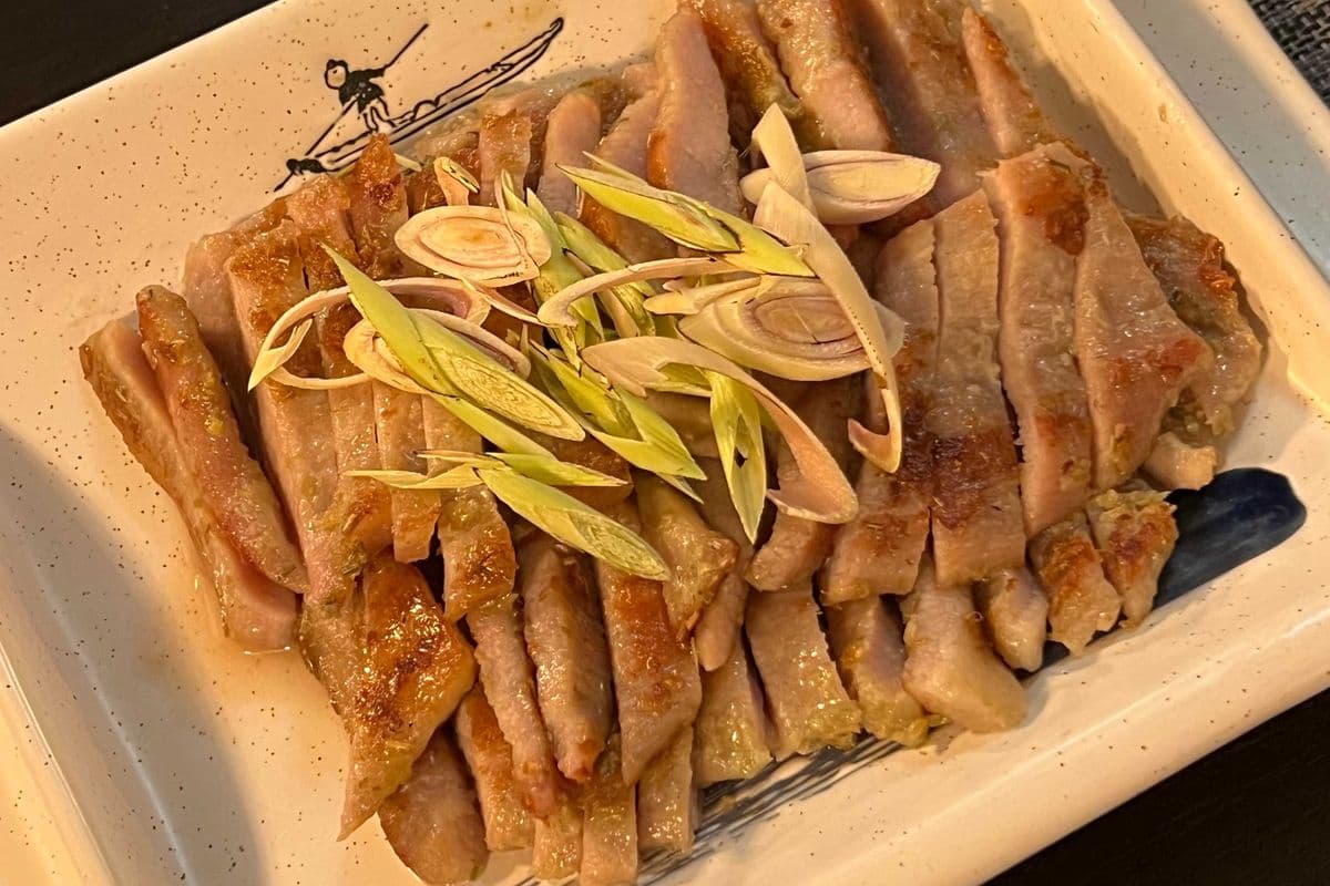 703. Charcoal Burning Pork Jowl w/Lemongrass