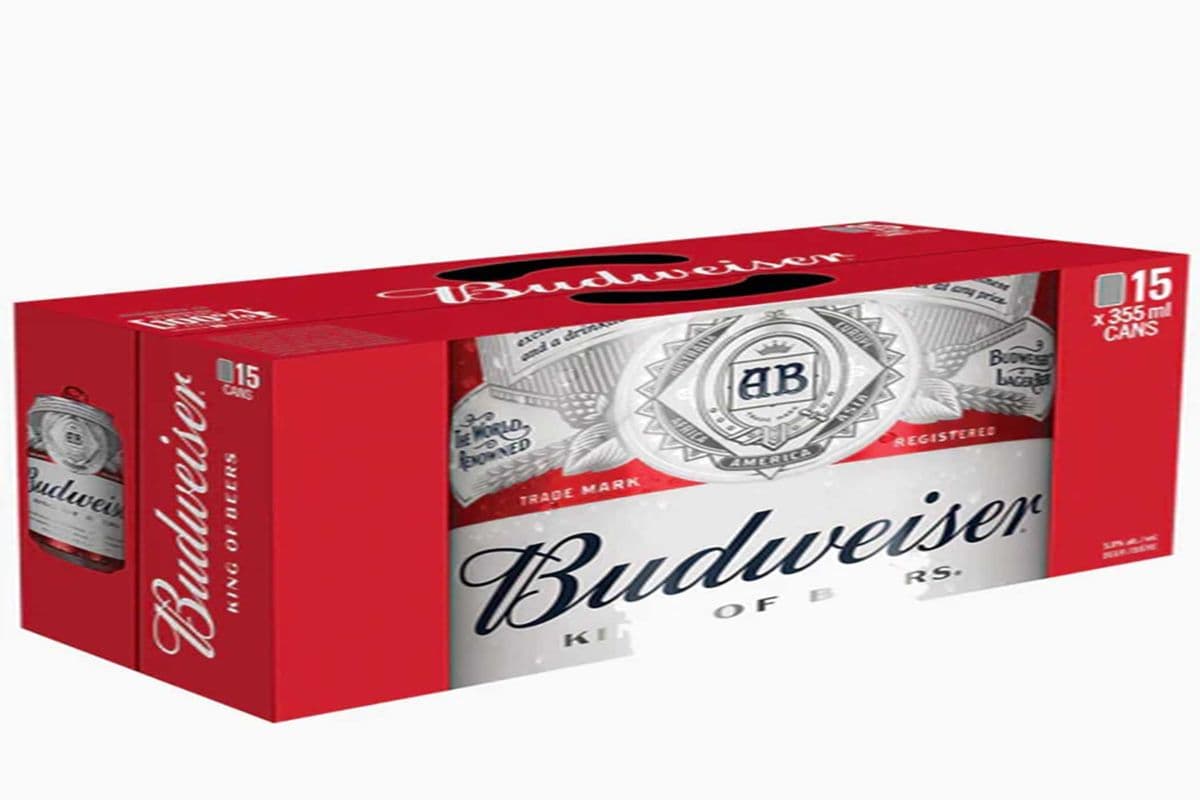 Budweiser BEER 15 CANS (15 x 355ml)