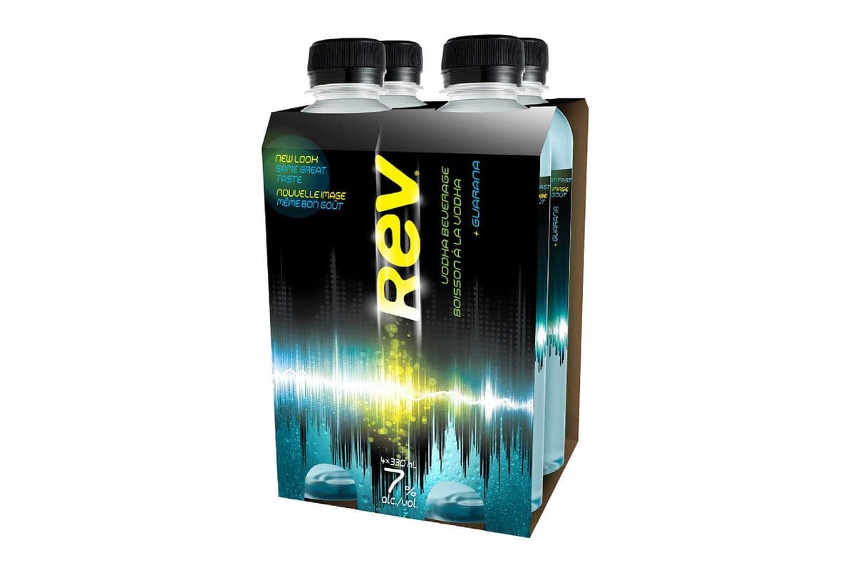 Rev (4 x 355 ml Cans)