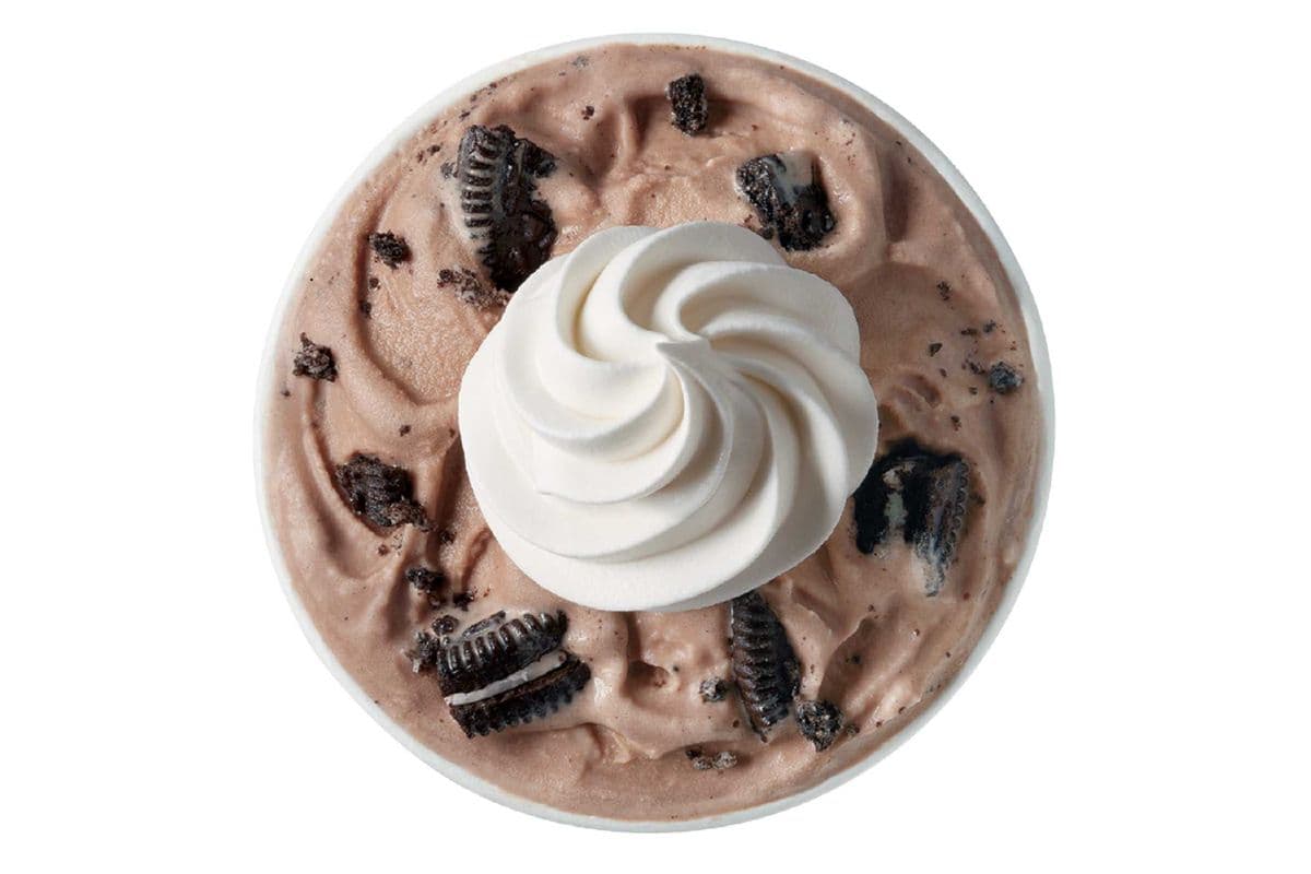 Oreo Hot Cocoa Blizzard® Treat