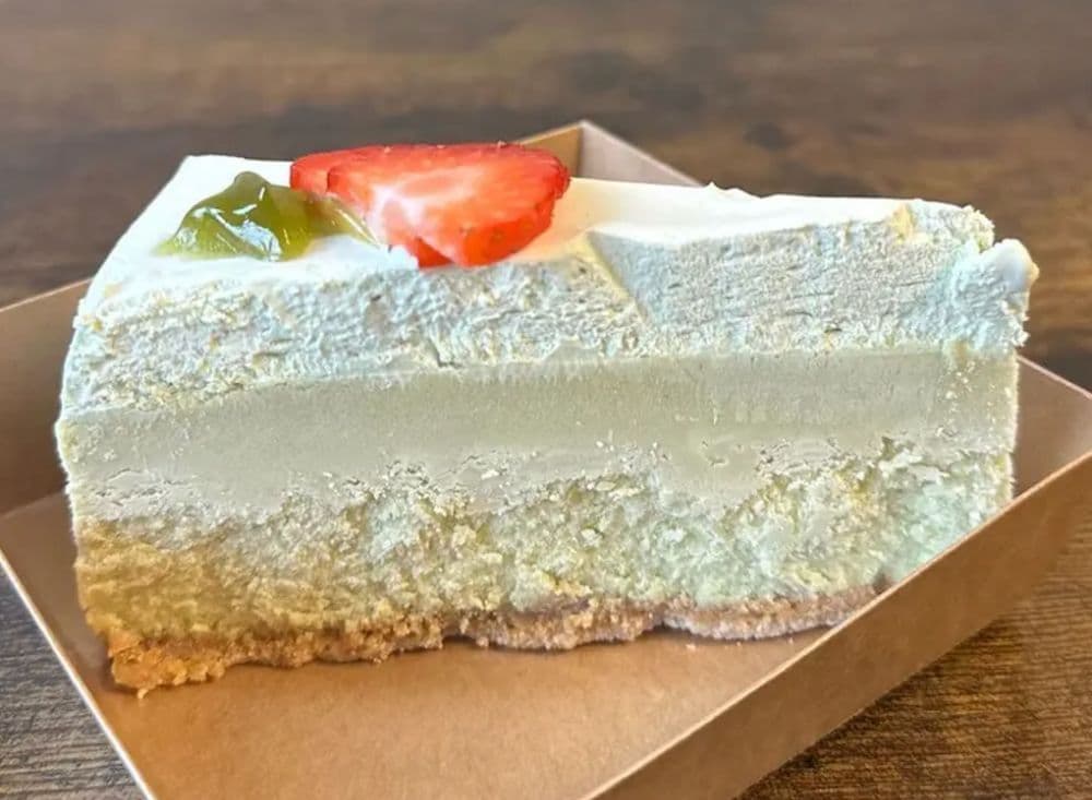 Greentea cheesecake