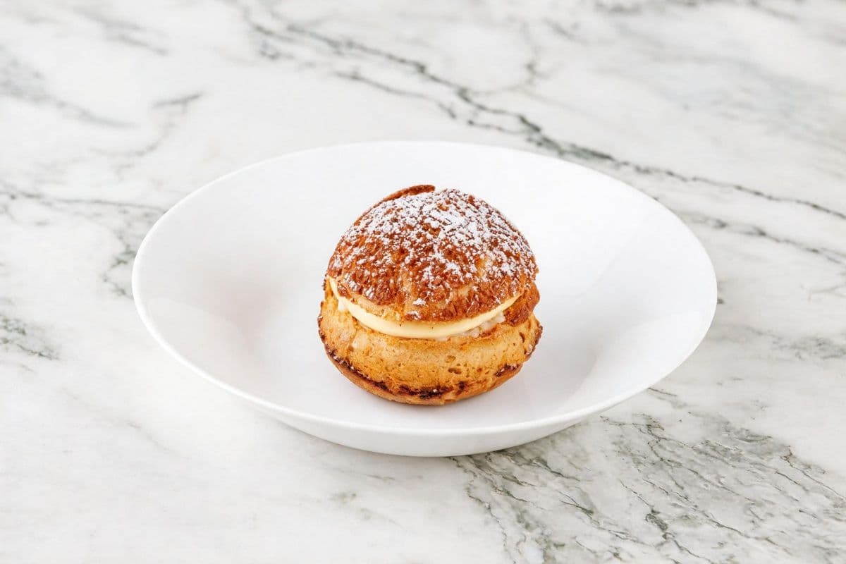 Thai Tea Sticky Rice Puff