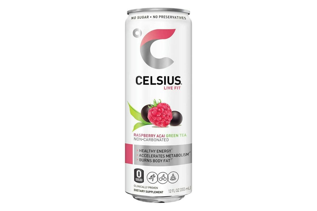 Celsius Raspberry Acai Green Tea