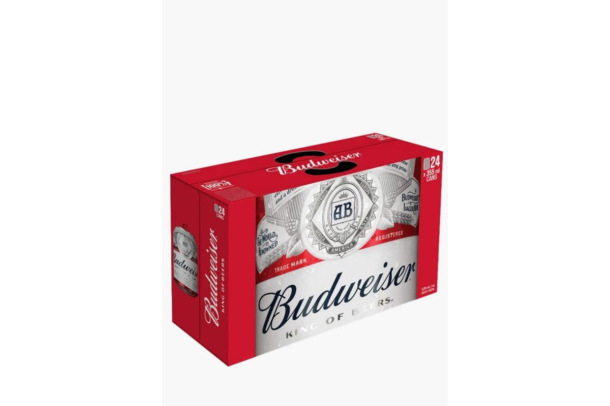 Budweiser (24 x 355 ml Cans)