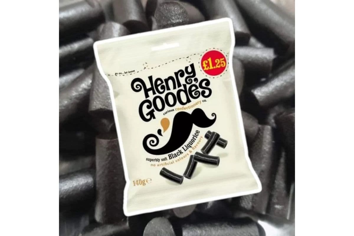 Henry Goode's Black Liquorice (140 g)
