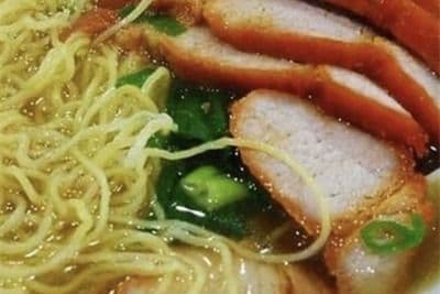 E01. BBQ Pork Noodle Soup 叉烧