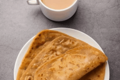 Aloo Parantha(2 pcs) & Chai Combo