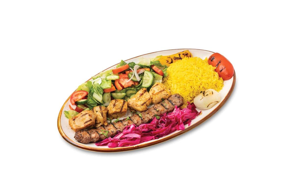 BOGO - Beef Kabab & Chicken Tikka Plate (1 Skewer Each)
